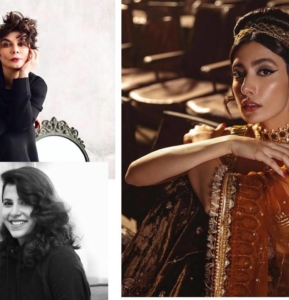 Fashion Spat: Nabila, Fatima Nasir … and an ‘Ichra’ looking hairpiece!
