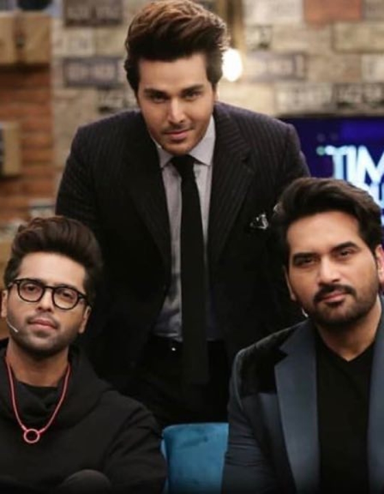 ‘Time Out with Ahsan Khan’ with Humayun Saeed and Fahad Mustafa – three heroes and a whole lot of wisecracks