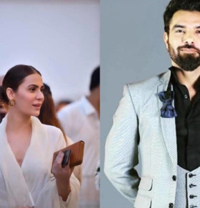 “I really don’t want to get involved in this sort of controversy.” Nausheen Shah on Yasir Hussain and Vasay Chaudhry’s talk-show jibes towards her