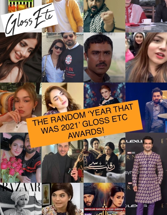 The Random ‘Year That Was 2021’ Gloss Etc Awards