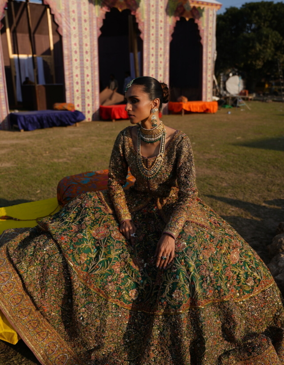 Seven Favorite Looks from Fahad Hussayn’s Ghar Gharati Gehnay Fashion Installation