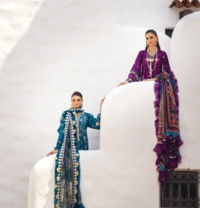 Neroli by Annus Abrar: A Harmony of Contemporary and Traditional Lawn!