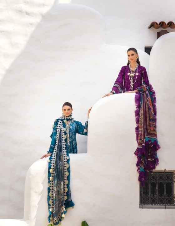 Neroli by Annus Abrar: A Harmony of Contemporary and Traditional Lawn!