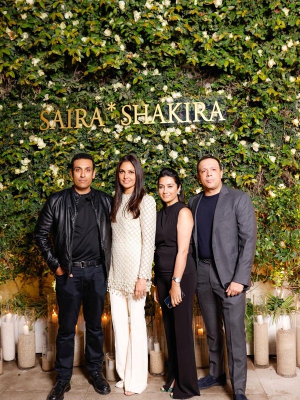 An elegant, artistic affair – the opening of the Saira Shakira Couture Studio